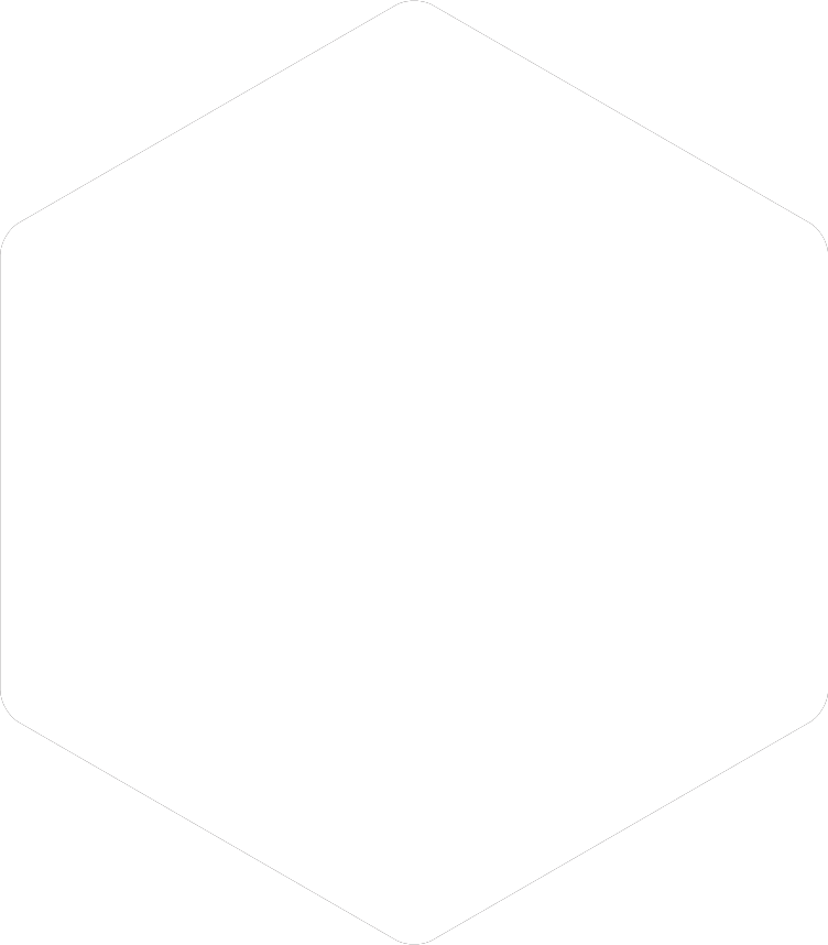 Kameya Hexagon white
